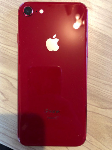 【週末値下げ】iPhone8 Red  64ギガ　バッテリー100%！