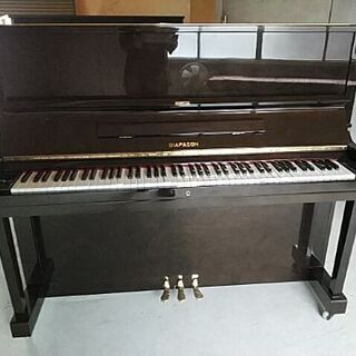 デイアパソンピアノ。濃いバーチワイン。売約済になりました。