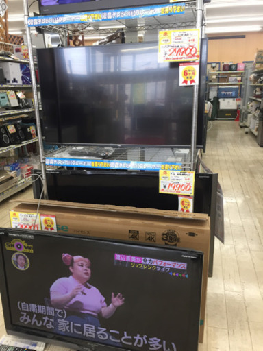 ☆5/7  【2020年❤️43型】TCL 43型液晶テレビ  43k60IU  取扱説明書付き  定価¥42,651