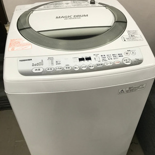 取引場所　南観音　a 2105-013 TOSHIBA 電気洗濯機　AW-7D3MG 2016年製