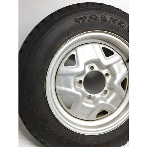 ☆おしゃれ☆ 175/80R16 WARANGLER 2015年 7.5山 16x5.5J ジムニー
