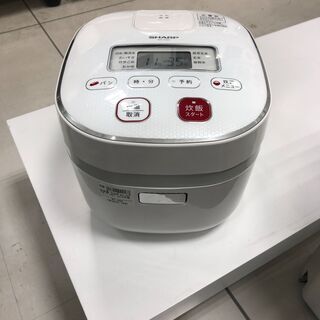 炊飯器　SHARP　KS-C5H　3合(0.54L）【トレファク...