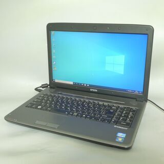 送料無料 1台限定 ノートパソコン 中古良品 Windows10 15.6型 EPSON NJ5700E Core i5 8GB 320G DVDマルチ テンキー付 LibreOffice 即使用可 送料無料 1台限定 ノートパソコン 中古良品 Windows10 15.6型 EPSON