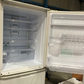 ⑯シャープ SJ-PW35X-W 2013年製 ノンフロン冷凍冷蔵庫【H1-507】①