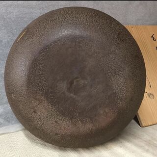 e585 佐藤浄清 万代屋釜 茶釜 共箱 茶道具 e585 佐藤浄清 万代屋釜 茶釜 共箱 茶道具