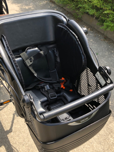 子供乗せ自転車3人乗り 非電動自転車 チャイルドシート付き