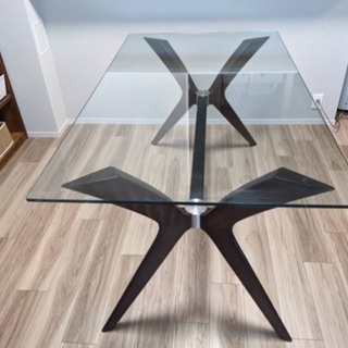 国産原料100% GMFK821○calligaris / カリガリス ガラステーブル