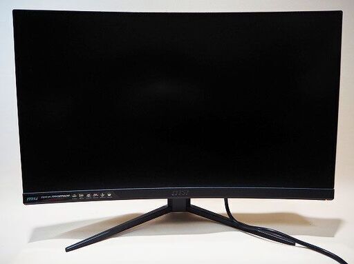 【苫小牧バナナ】元箱あり！ MSI/エムエスアイ PC用 ゲーミングモニター 液晶ディスプレイ Optix MAG271CV 中古 動作OK♪