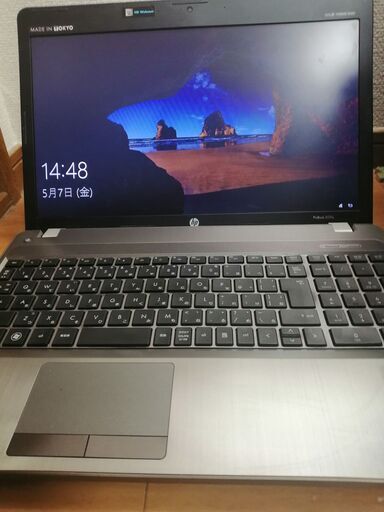 HP 4コア8スレッドCore i7搭載 メモリ4G HDD大容量500G USB3.0　CDDVD読み書きテンキー 大画面15.6インチ液晶 Webカメラ　Wifi対応 最新windows10