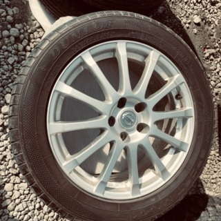 日産純正アルミホイール　シーマで使用