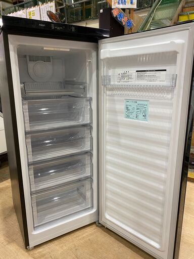 【愛品館市原店】AQUA 2020年 134L 1ドア冷凍庫 AQF-GS13G 【管理IR000611-104】