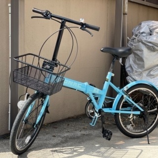 【ネット決済】シドー折りたたみ自転車