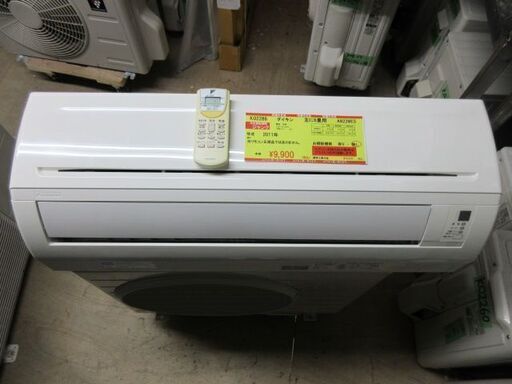 K02286　ダイキン　 中古エアコン　主に6畳用　冷房能力 2.2KW ／ 暖房能力　2.2KW