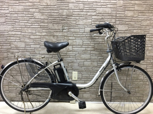 決算SALE 東京23区配達無料　新基準　Panasonic パナソニック ビビ　6.6Ah リチウム 電動自転車 中古自転車☆