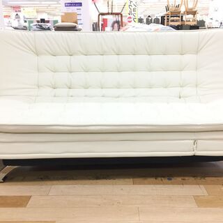 ニトリ ソファーベッド ホワイト 【トレファク岸和田店】