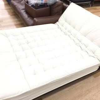 ニトリ ソファーベッド ホワイト 【トレファク岸和田店】