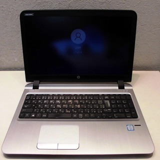 ノートPC【win10】HP ProBook 450 G3 Co...
