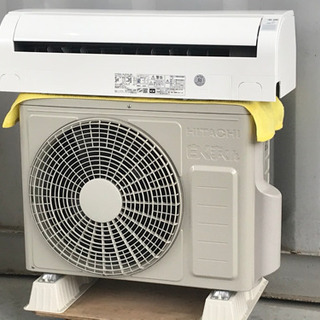 日立 RAS-AJ22H(W)エアコン 本体 2018年 RAS-AJ22H-W 日立 AJシリーズ 壁掛形 6畳程度 シングル 単相100V