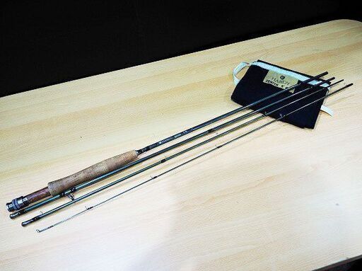 【苫小牧バナナ】美品 Hardy/ハーディー シングルハンド フライロッド ZENITH/ゼニス 4ピース HROZEN905W ケース付き♪