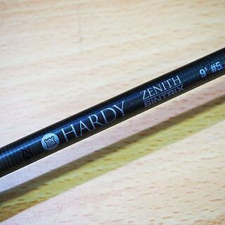 【苫小牧バナナ】美品 Hardy/ハーディー シングルハンド フライロッド ZENITH/ゼニス 4ピース HROZEN905W ケース付き♪