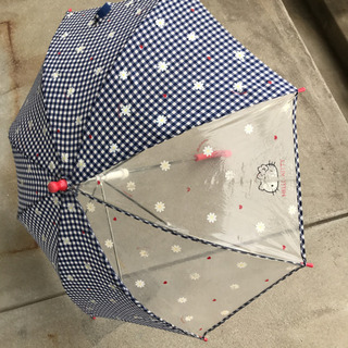 キティーちゃんの傘　45㎝　4〜5歳用