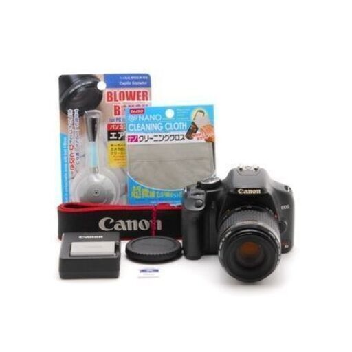 ☆Wi-FiSDスマホ転送＆バッテリー2個☆キヤノン kissX7 レンズセット