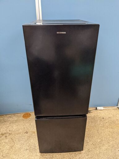 IRIS OHYAMA ノンフロン冷凍冷蔵庫 156L 2019年製 NRSD-16A-B ブラック 黒