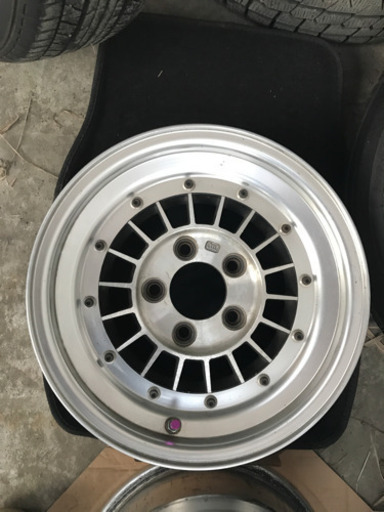 旧車 アルミホイール 当時物 フォーカスレーシング フォーカス J数不明 旧車 アルミホイール 当時物 フォーカスレーシング フォーカス J数不明