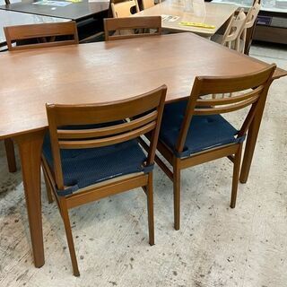 【愛品館 江戸川店】朝日木工　ダイニング5点セット　ID:152-007519-007　配送可＆代引き配送可