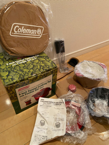 【新品】Colemanのフォンデュセット