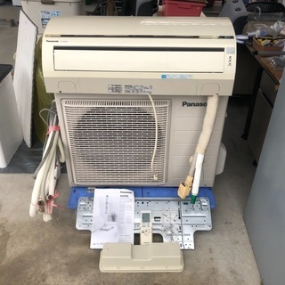 【洗浄済】2010年製 Panasonic ルームエアコン「CS-EX560C2-W」単相200V 5.6kw 18畳用
