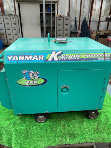 ヤンマー YANMAR KINGMATE YSG-3000SS-6 ガソリン発電機　セル式　再塗装