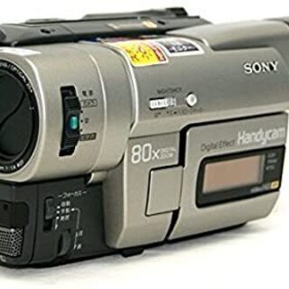 8mmビデオのカメラ（再生機）を貸してください！