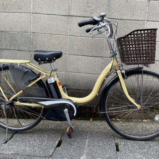 【電動自転車】美品❗️ヤマハ　パスナチュラ26インチ　新品バッテリー付　若林自転車　膳所　SALE中❗️