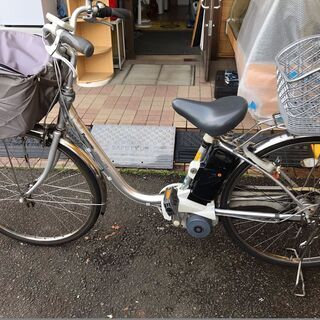 バッテリー交換済み！！！　パナソニック　電動アシスト自転車　３９，９８０円（税込）