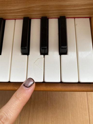 Kawai ピアノミニピアノカワイナチュラルウッドおもちゃ アケミ 畝傍の家具の中古あげます 譲ります ジモティーで不用品の処分