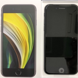 ☆美品☆ iPhone SE 2 64GB 黒 SIMフリー Appleケア加入 - 携帯電話/スマホ