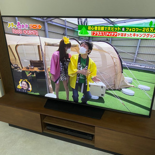 55型　VIERA テレビ　テレビボードつき
