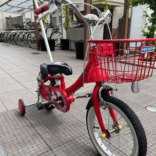 【ネット決済】子供用自転車 14インチ ディズニー カジとり カ...