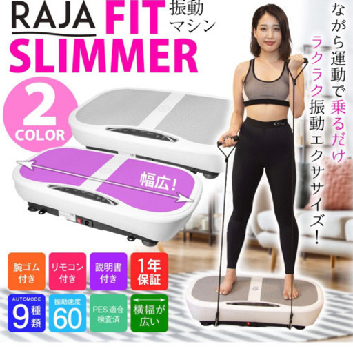 ダイエットマシン　シェイカー式振動マシン　RAJA FIT SLIMMER