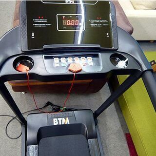 札幌【美品】電動ランニングマシン 運動速度0.8~16㎞/h BTM 8030 ルームランナー ウォーキングマシン トレーニング ジョギング フィットネス ダイエット 家庭用 本郷通店