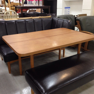 【※取りに来て頂ける方限定】unico ダイニングセット 3点 取りに来れる方限定！UNICOのソファダイニング3点セットです！