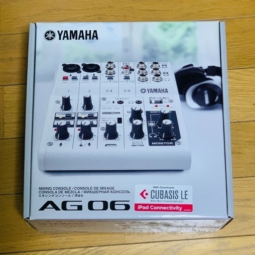 【新品未開封】YAMAHA オーディオミキサー　AG03、AG06