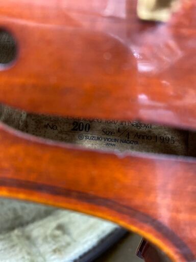 ヴァイオリン Suzuki 1887 名古屋 サイズ1/4 R040 | gellertamayolaw.com