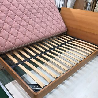 【愛品館八千代店】フランスベッド　ダブルベッド　③【愛八BD】