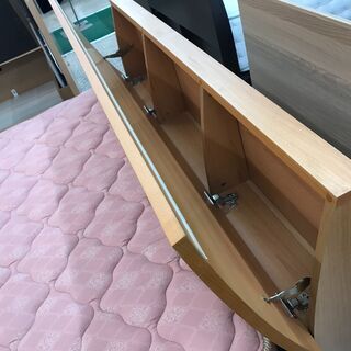 【愛品館八千代店】フランスベッド　ダブルベッド　③【愛八BD】