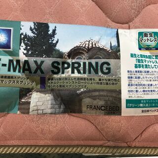 【愛品館八千代店】フランスベッド　ダブルベッド　③【愛八BD】