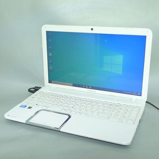1台限定 送料無料 新品SSD搭載 ノートパソコン 中古良品 Windows10 15.6型 東芝 T552/36HW Celeron 4GB BD-R 無線 webカメラ LibreOffice