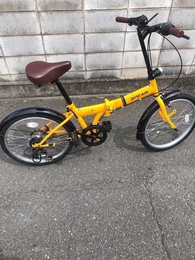 折りたたみ自転車20インチ6段変速
