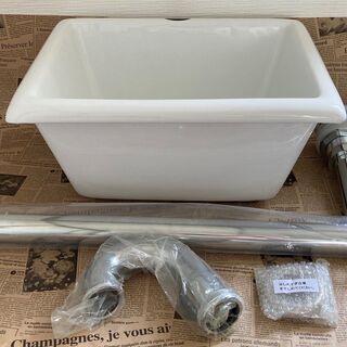 洗面ボウル＆Ｓトラップ排水器具